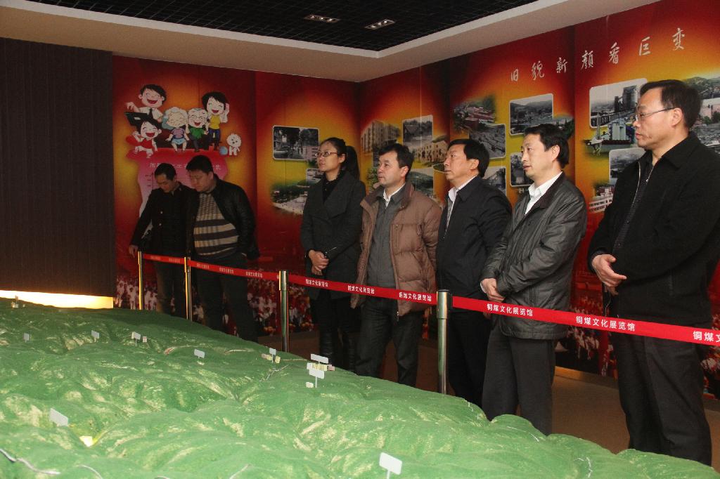 團省委領導參觀銅煤文... 